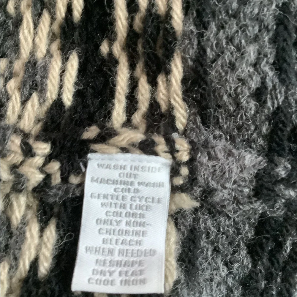 Charter Club Fair Isle Cardigan size tag missing appx xl -xxl EUC - Picture 4 of 4